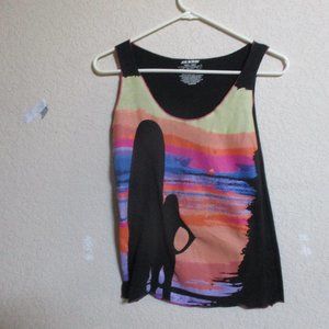 Ladies Surfer Tank Top Sz S Joe Boxer Brand